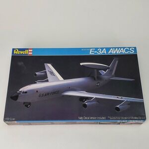 Revell Boeing E-3A AWACS 1/139 Scale Model Kit 4422 Vintage 1982 USAF NATO